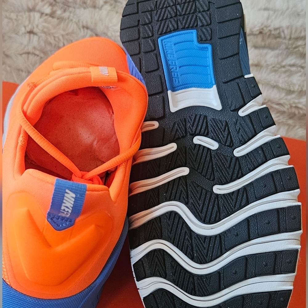 New In Box Nike Free Metcon 6 Shoes - Total Orange/Photo Blue  Men's 10.5 - Picture 6 of 6
